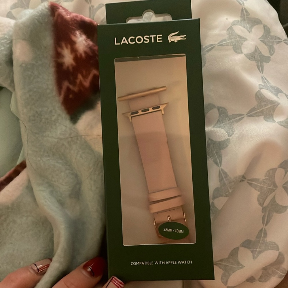 Lacoste Apple Watch Band.
